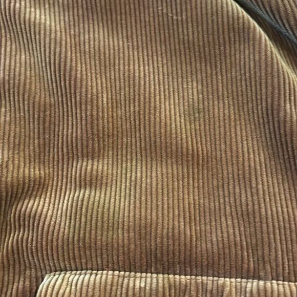 Papas Barn Jacket, burnt umber corduroy, plaid flannel lining, size L/XL? - Picture 11 of 12